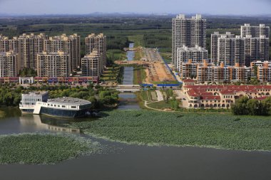 Liman şehri manzarası, Çin