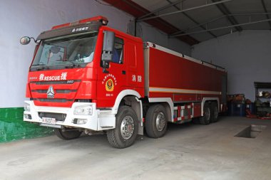 Luannan County, Çin - 9 Temmuz 2019: Luannan County, Hebei Eyaleti, Çin