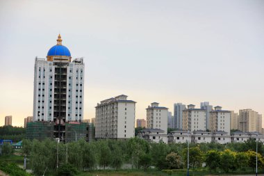 Şehir Mimarisi, Luannan County, Hebei Eyaleti, Çin