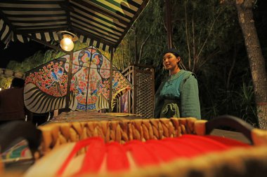 25 Eylül 2019 Tangshan City, Çin: Canlı deneyim dramasının fotoğrafı Gençlik, Tangshan City, Hebei Eyaleti, Çin