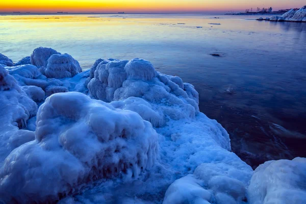 Doğal Sahil Sahnesi, Qinhuangdao Şehri, Çin