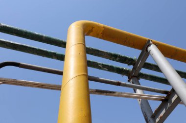 Çin 'deki bir biyodizel üretim tesisinde makine ve ekipman.