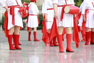 Parks, Hebei Eyaleti, Çin 'de Yaşlı Kadınlar için Belden Eğitimi