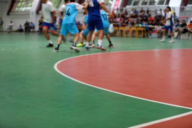 Küçükler Hentbol Maçları Spor Salonu 'nda, Luannan County, Hebei Eyaleti, Çin