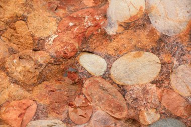 Garip şekilli renkli kayalar, Geopark, Çin 'de