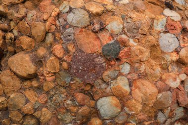 Garip şekilli renkli kayalar, Geopark, Çin 'de