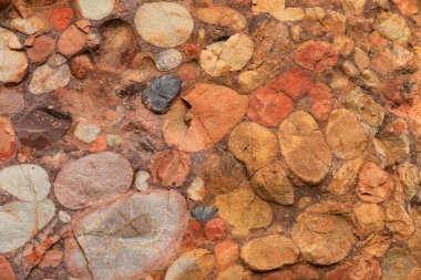 Garip şekilli renkli kayalar, Geopark, Çin 'de