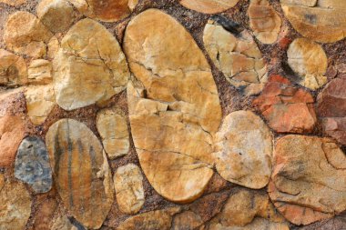 Garip şekilli renkli kayalar, Geopark, Çin 'de