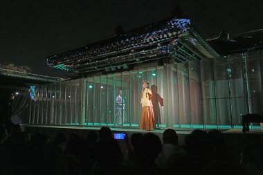 25 Eylül 2019, Tangshan City, Çin: Canlı deneyim dramasının fotoğrafı Gençlik, Tangshan City, Hebei Eyaleti, Çin