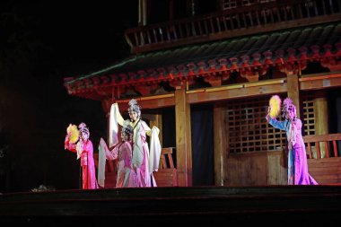 25 Eylül 2019, Tangshan City, Çin: Canlı deneyim dramasının fotoğrafı Gençlik, Tangshan City, Hebei Eyaleti, Çin