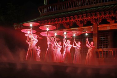 25 Eylül 2019, Tangshan City, Çin: Canlı deneyim dramasının fotoğrafı Gençlik, Tangshan City, Hebei Eyaleti, Çin