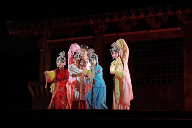 25 Eylül 2019, Tangshan City, Çin: Canlı deneyim dramasının fotoğrafı Gençlik, Tangshan City, Hebei Eyaleti, Çin