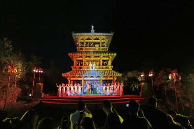 25 Eylül 2019, Tangshan City, Çin: Canlı deneyim dramasının fotoğrafı Gençlik, Tangshan City, Hebei Eyaleti, Çin