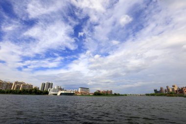 Liman kenti manzarası, Çin