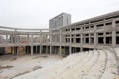 Şehir parkı manzarası Çin