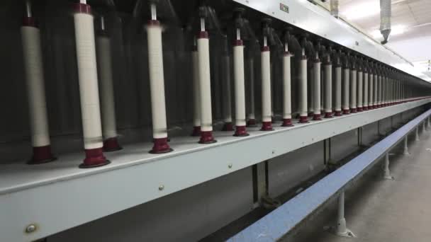 Draaiende Fabriek Machines Apparatuur Productielijn Noord China — Stockvideo