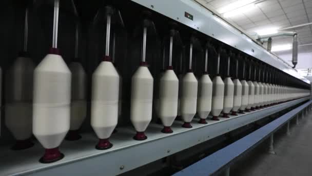 Draaiende Fabriek Machines Apparatuur Productielijn Noord China — Stockvideo
