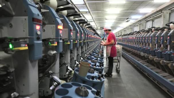 Lannan County Provincie Hebei Čína Dubna 2020 Pracovnice Pracující Tvrdě — Stock video
