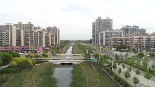 Paesaggio Architettura Urbana Cina Settentrionale — Video Stock