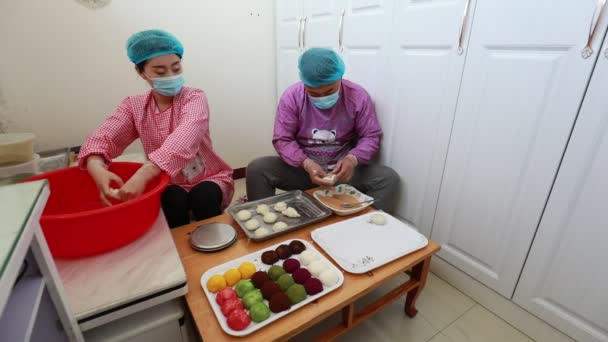 Państwo Luannskie Prowincja Hebei Chiny Maja 2020 Szefowie Kuchni Wytwarzają — Wideo stockowe