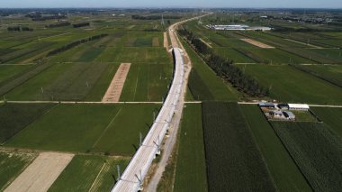 Elektrikli demiryolu şantiyesi, Kuzey Çin