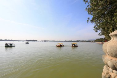 Pekin 'deki Kunming Gölü Sahnesi Yaz Sarayı, Çin