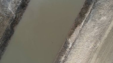 Şehrin çevresindeki su sisteminin doğal manzarası, Kuzey Çin