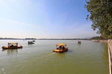 Pekin 'deki Kunming Gölü Sahnesi Yaz Sarayı, Çin