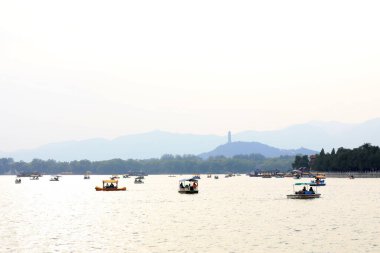 Pekin 'deki Kunming Gölü Sahnesi Yaz Sarayı, Çin
