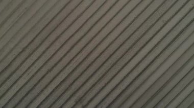 Düzlük arazisi, Kuzey Çin düzlüklerinde ekin ekmeye hazır olmak üzere.