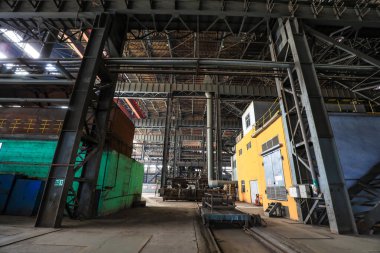 Demir ve Çelik Şirketi 'nin boş makineleri ve ekipmanları