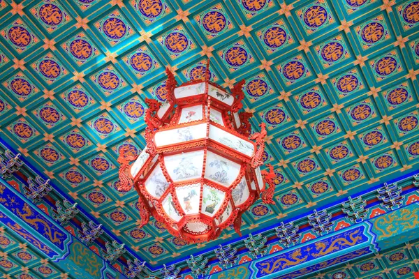 stock image Chinese traditional style droplight, closeup of photo