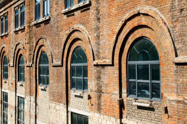 Bozuk endüstriyel atölye, yakın çekim