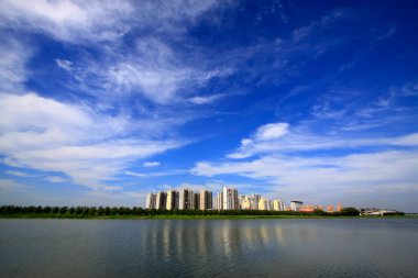 Rıhtım kenti manzarası, Çin