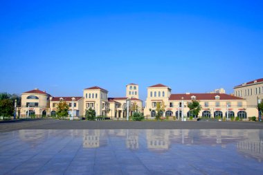 Fotoğrafın şehir mimari manzarası.