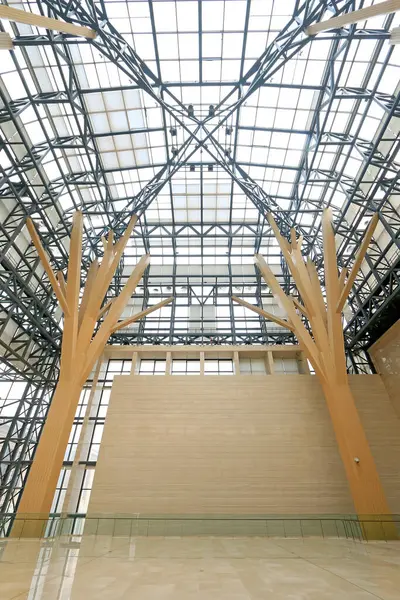 Hebei Müzesi 'ndeki Fornix Hall, fotoğrafa yakın çekim.