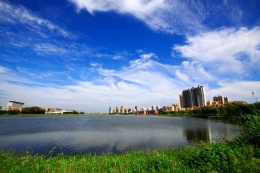 Rıhtım kenti manzarası, Çin