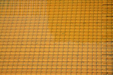 İnşaat alanında güçlendirilmiş beton döküm iskeleti