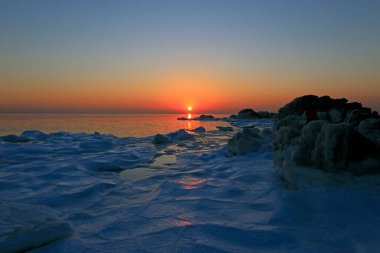 Deniz manzarası, beidaihe, Çin