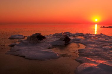 Deniz manzarası, beidaihe, Çin