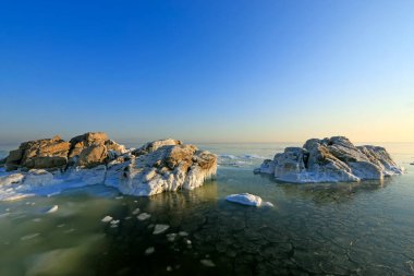 Deniz manzarası, beidaihe, Çin