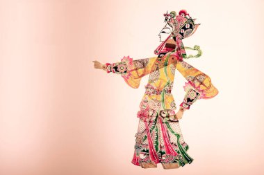 Çin gölge kuklaları.