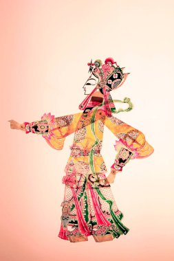 Çin gölge kuklaları.