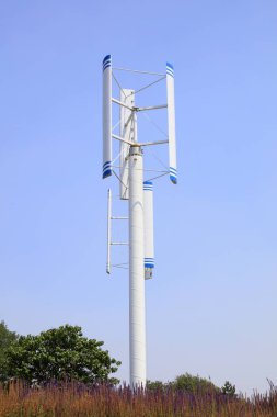 İç Moğolistan 'da dikey rüzgar türbini, Chin