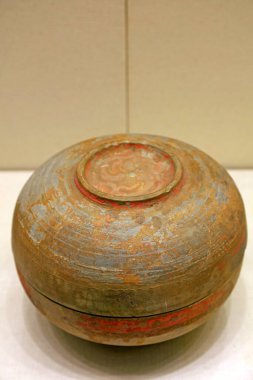 Çin Antik Seramik Malzemeleri fotoğrafa yakın çekim