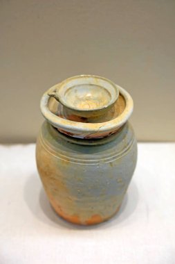 Çin Antik Seramik Malzemeleri fotoğrafa yakın çekim