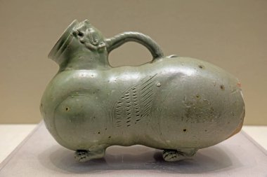 Çin Antik Seramik Malzemeleri fotoğrafa yakın çekim