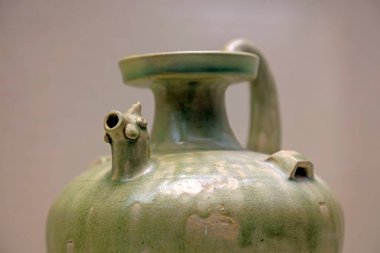 Çin Antik Seramik Malzemeleri fotoğrafa yakın çekim