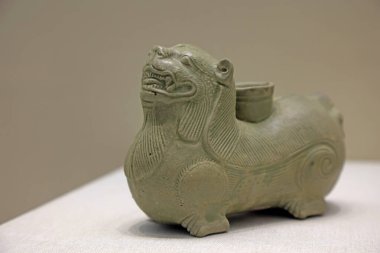 Çin Antik Seramik Malzemeleri fotoğrafa yakın çekim