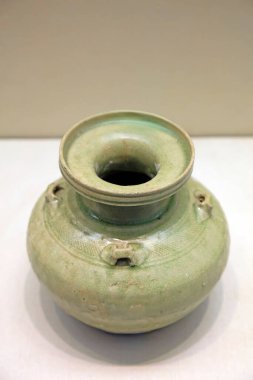 Çin Antik Seramik Malzemeleri fotoğrafa yakın çekim